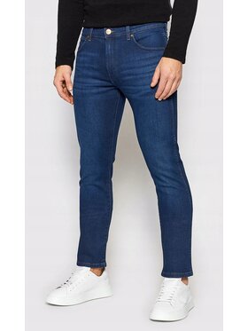 Wrangler Wrangler Jeansy Larston Niebieski Slim Fit