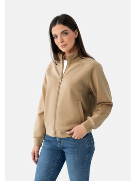 Volcano Volcano Bluza B-ELIA Beżowy Regular Fit