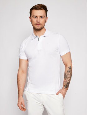 Geox Geox Polo Sustainable M1210C T2649 F1492 Blanc Regular Fit