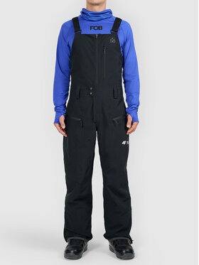 4F 4F Spodnie snowboardowe 4FWAW26TFTRM1432-20S Czarny Active Fit