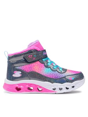 Skechers Skechers Sneakersy Flutter Heart Lights Simple Amor 302677L/NVMT Niebieski