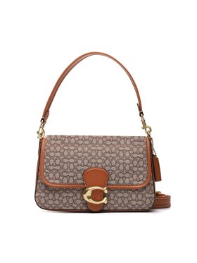 Coach Coach Τσάντα Ms Jac Soft Tab Sb CM536 Καφέ