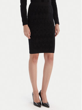 Marciano Guess Marciano Guess Puzdrová sukňa 5BGD00 5661Z Čierna Slim Fit