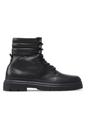 Calvin Klein Calvin Klein Turistická obuv Combat Boot Pb Lh HM0HM00667 Černá