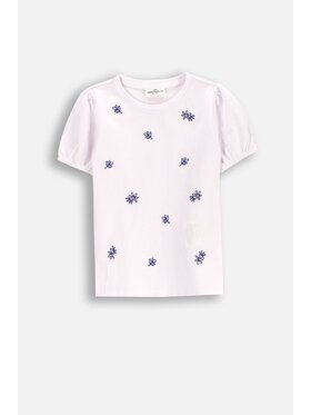 Coccodrillo Coccodrillo T-Shirt WC5143204FGK-001 Biały Regular Fit