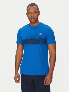 Lacoste Lacoste Tricou TH8986 Albastru Regular Fit