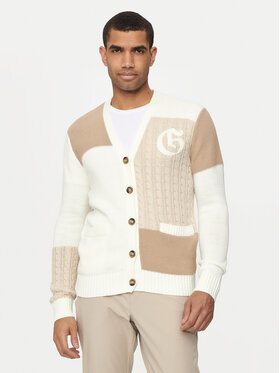 Guess Guess Kardigan M4YR17 Z3EO0 Écru Regular Fit