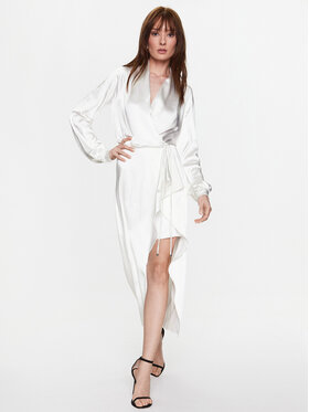 PINKO Pinko Коктейлна рокля 100295 Z345 Бял Regular Fit
