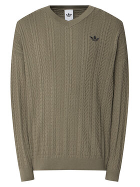 adidas adidas Πουλόβερ KR9767 Μπεζ Loose Fit