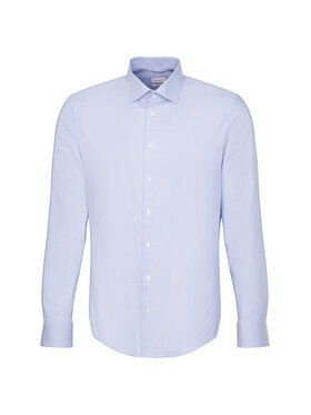 Seidensticker Seidensticker Košeľa 01.641960 Modrá Slim Fit