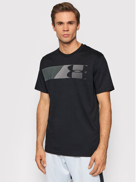 Under Armour Under Armour Тишърт Ua Fast Left Chest 1329584 Черен Loose Fit