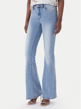 Liu Jo Liu Jo Teksad UA6015 D0318 Sinine Flare Fit