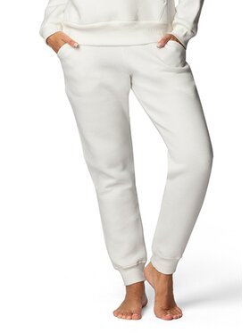 DKaren Sport DKaren Sport Spodnie dresowe DK-K-B6 Écru Regular Fit