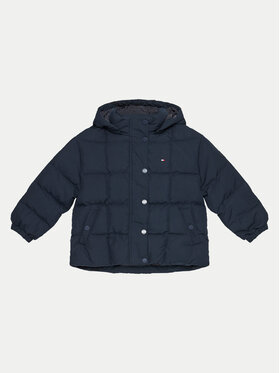 Tommy Hilfiger Tommy Hilfiger Geacă din puf KG0KG08392 M Bleumarin Regular Fit