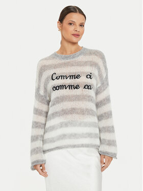 Kontatto Kontatto Pullover 3M0195 AI253M23.V068 Weiß Relaxed Fit