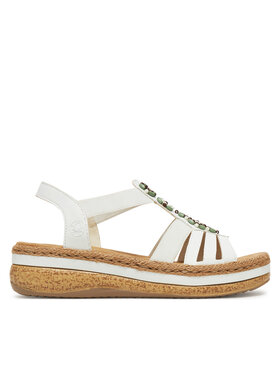 Rieker Rieker Sandalen V0920-80 Weiß
