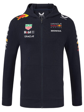Red Bull Racing Red Bull Racing Bluza Team Full Zip 2025 Granatowy Regular Fit