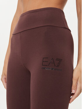 EA7 Emporio Armani Leggings 6DTP68 TJQFZ 1755 Smeđa Slim Fit