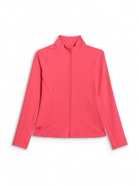 4F 4F Bluza ACTIVE BY NATURE Koralowy Slim Fit