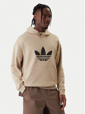 adidas adidas Mikina adicolor Trefoil KE0878 Béžová Loose Fit