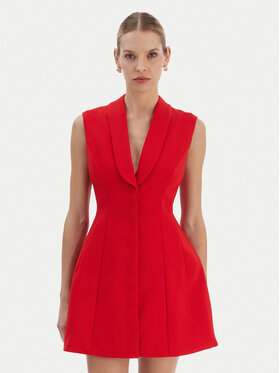 Bardot Bardot Koktejlové šaty Destene 59724DB Červená Slim Fit
