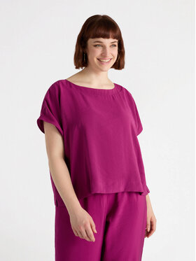 Fiorella Rubino Fiorella Rubino Blusa 2528L000655N019 Rosa Cropp Fit