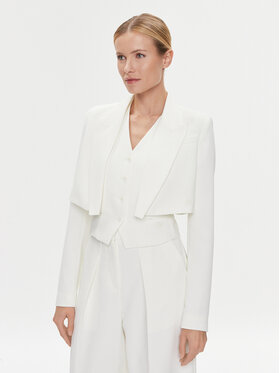 KARL LAGERFELD KARL LAGERFELD Sakoi 240W1411 Bijela Slim Fit