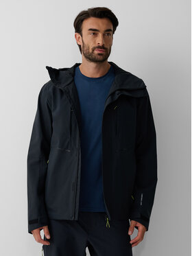 4F 4F Kurtka wielofunkcyjna BETWEEN LAYERS Czarny Regular Fit