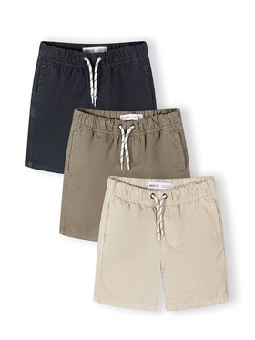 minoti minoti Szorty materiałowe 29SHORT259 Khaki Regular Fit