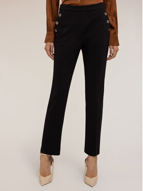 Motivi Motivi Pantaloni di tessuto P095Q004174N033 Nero Regular Fit