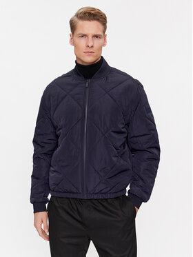 Calvin Klein Calvin Klein Куртка бомбер Signature K10K111880 Cиній Regular Fit