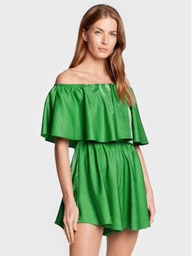 Glamorous Glamorous Salopetă GC0623 Verde Regular Fit