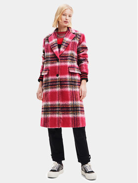 Desigual Desigual Демісезонний плащ 23WWEWAD Червоний Regular Fit