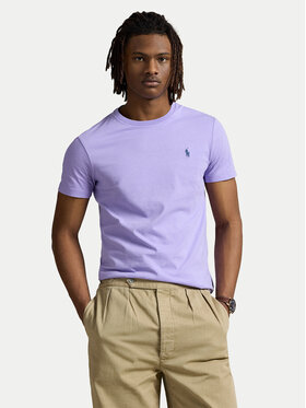 Polo Ralph Lauren Polo Ralph Lauren T-Shirt 710671438434 Μωβ Custom Slim Fit