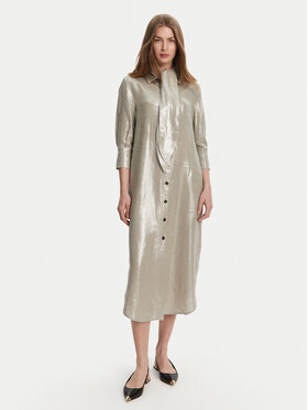Marella Marella Sukienka letnia Talpa 2513221134 Szary Regular Fit
