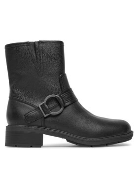 Clarks Clarks Μποτάκια Hearth Cross 261742344 Μαύρο