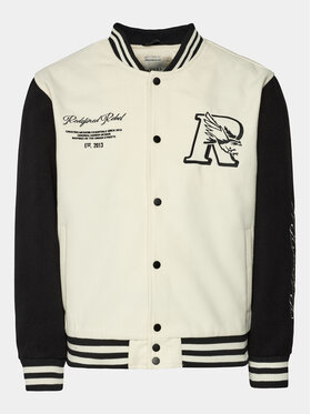 Redefined Rebel Redefined Rebel Kurtka bomber Magnus 225098 Écru Regular Fit