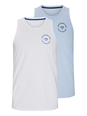 Jack&Jones Jack&Jones Set di 2 tank top Simon 12276429 Multicolore Regular Fit