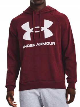 Under Armour Under Armour Bluza 1357093-690 Bordowy Loose Fit