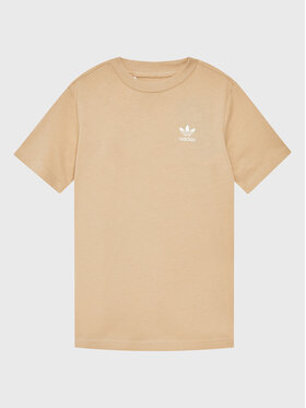 adidas adidas T-Shirt HK2875 Brązowy Regular Fit