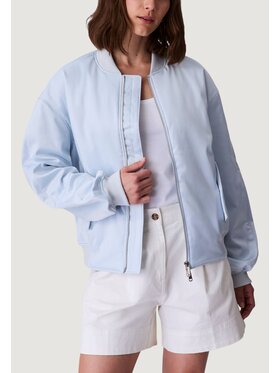 Calvin Klein Jeans Calvin Klein Jeans Μπουφάν χειμωνιάτικο SATIN BOMBER Μπλε Casual Fit