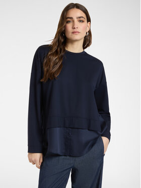 Elena Mirò Elena Mirò Sweter G883Z000537N034 Niebieski Boxy Fit