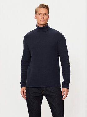 Jack&Jones Jack&Jones Bluză cu gât Cooper 12259310 Bleumarin Regular Fit