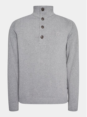 INDICODE INDICODE Svetr Yosevally 35-719 Šedá Regular Fit