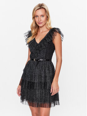 Liu Jo Liu Jo Coctailkleid WA3322 J4502 Schwarz Regular Fit