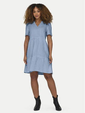 ONLY ONLY Letné šaty Tiri-Caro 15310970 Modrá Regular Fit