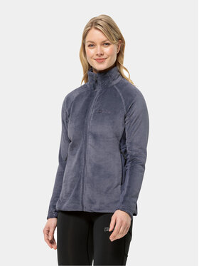Jack Wolfskin Jack Wolfskin Polar Rotwand Fz 1711421 Granatowy Regular Fit