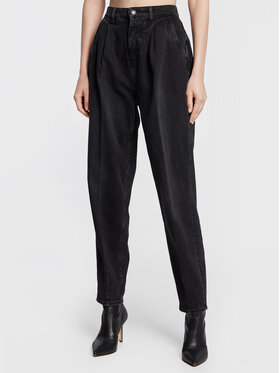 Guess Guess Džínsy Andrea W2BA29 D4QD1 Čierna Relaxed Fit