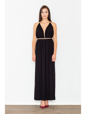 FIGL FIGL Šaty M483 Černá Regular Fit