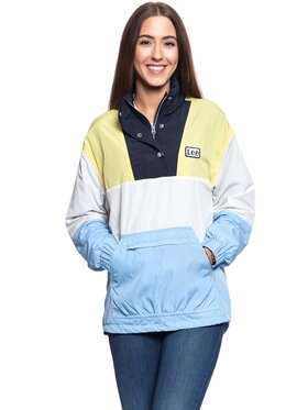 Lee Lee Kurtka damska WINDBREAKER Biały Regular Fit